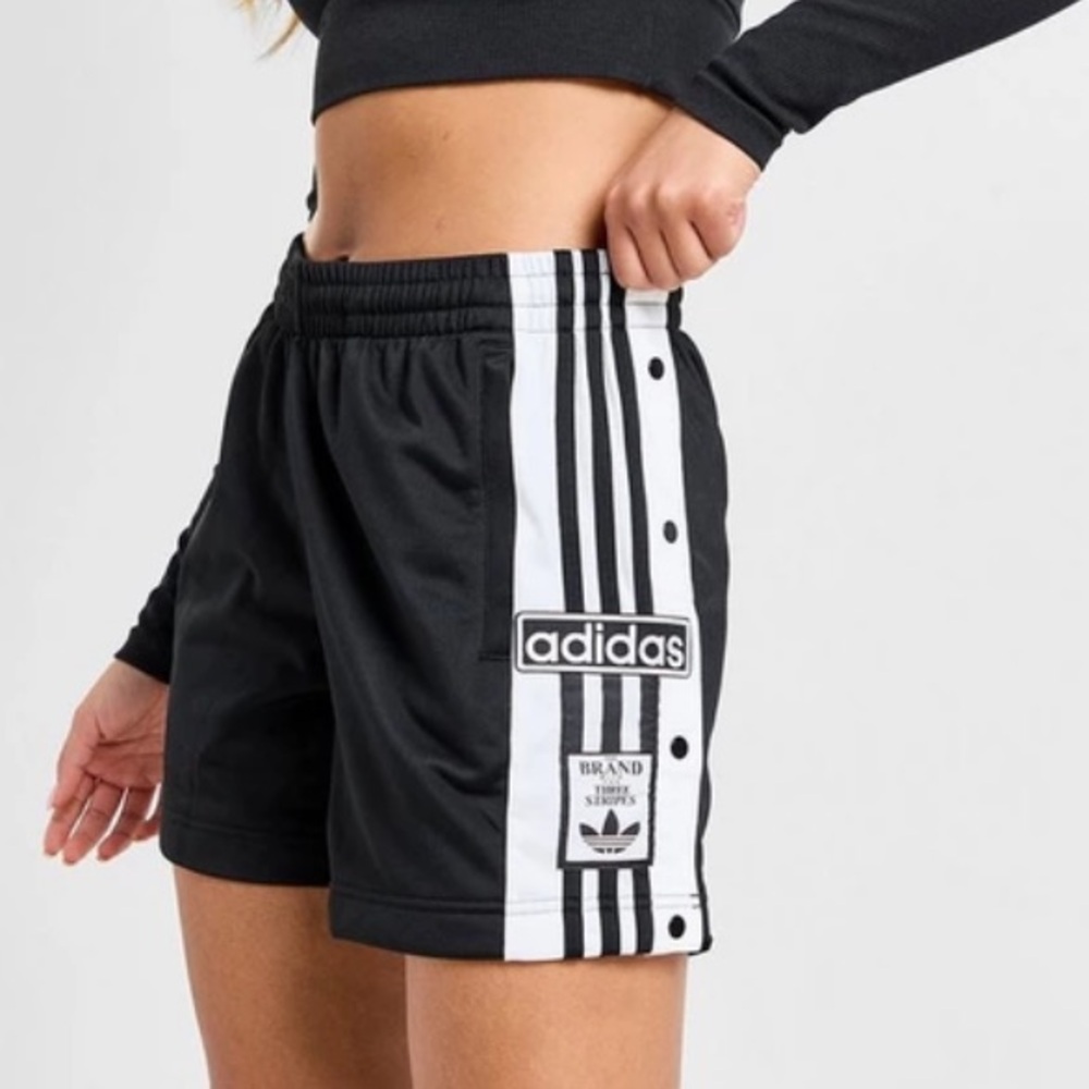 COPY - Adidas Black and White AdiBreak Shorts